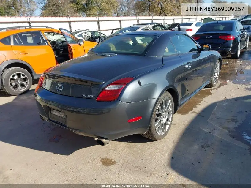 JTHFN48Y369009257 2006 Lexus Sc 430
