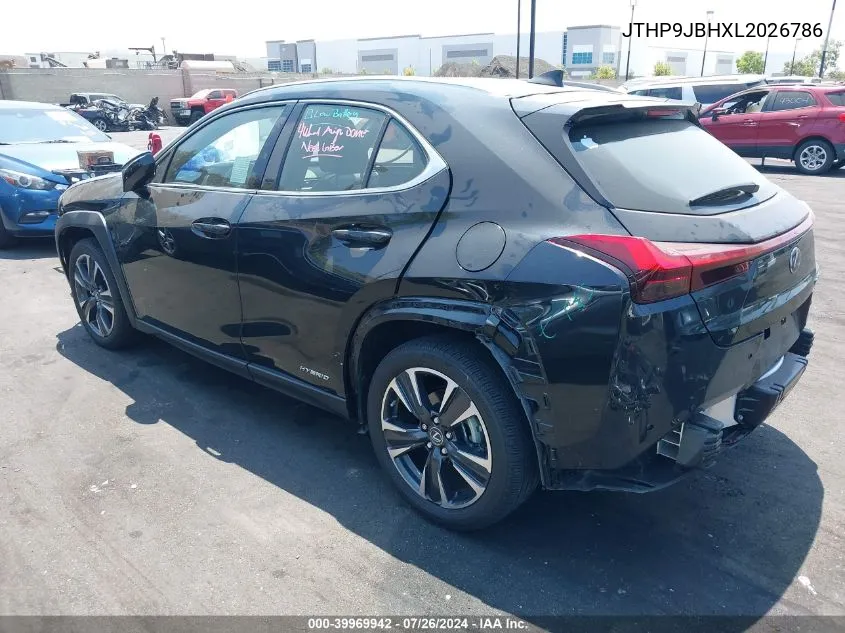 JTHP9JBHXL2026786 2020 Lexus Ux 250H