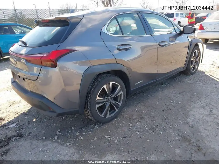 JTHP9JBH7L2034442 2020 Lexus Ux 250H