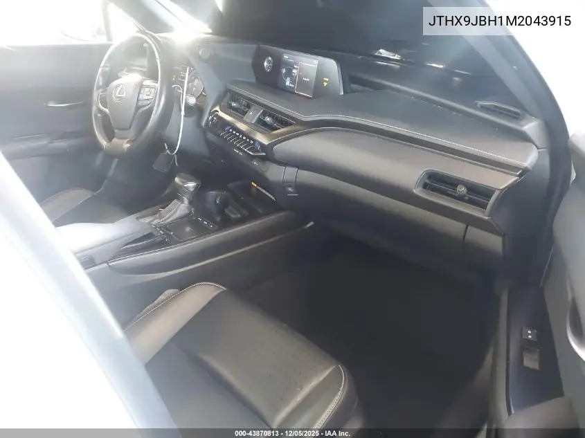 JTHX9JBH1M2043915 2021 Lexus Ux 250H