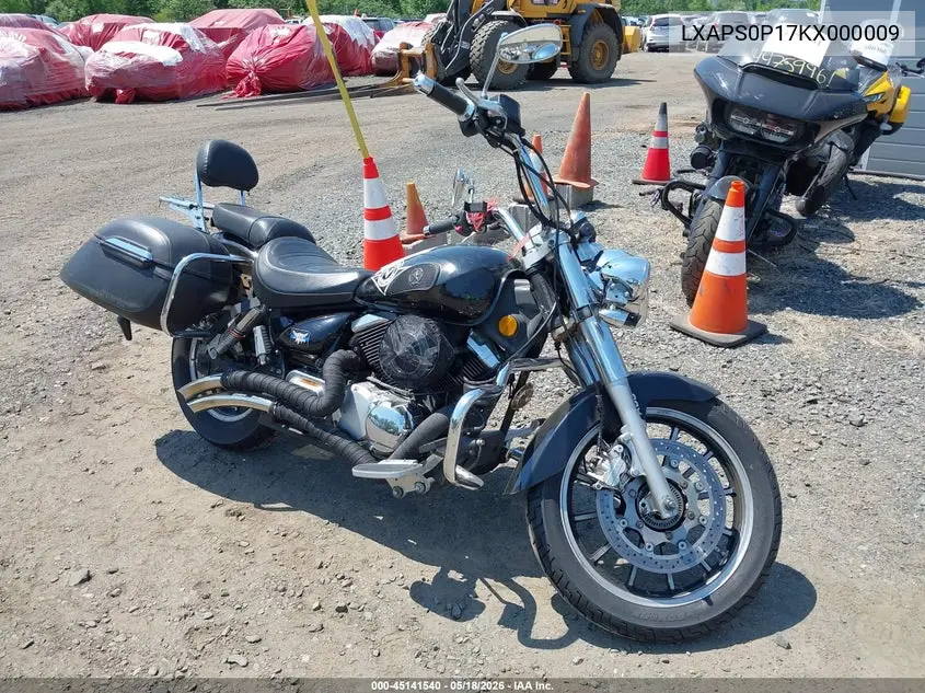 2019 Lifan Scooter VIN: LXAPS0P17KX000009 Lot: 45141540