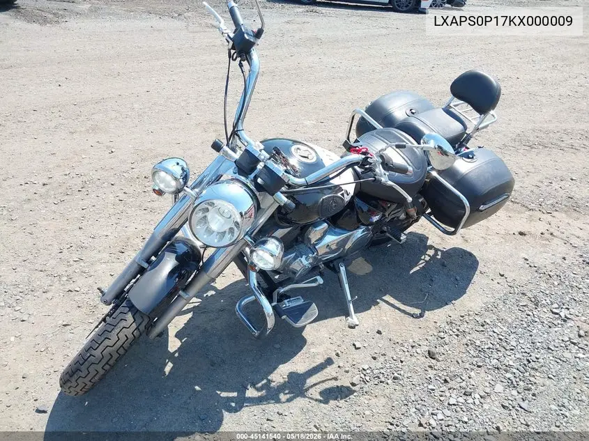 2019 Lifan Scooter VIN: LXAPS0P17KX000009 Lot: 45141540