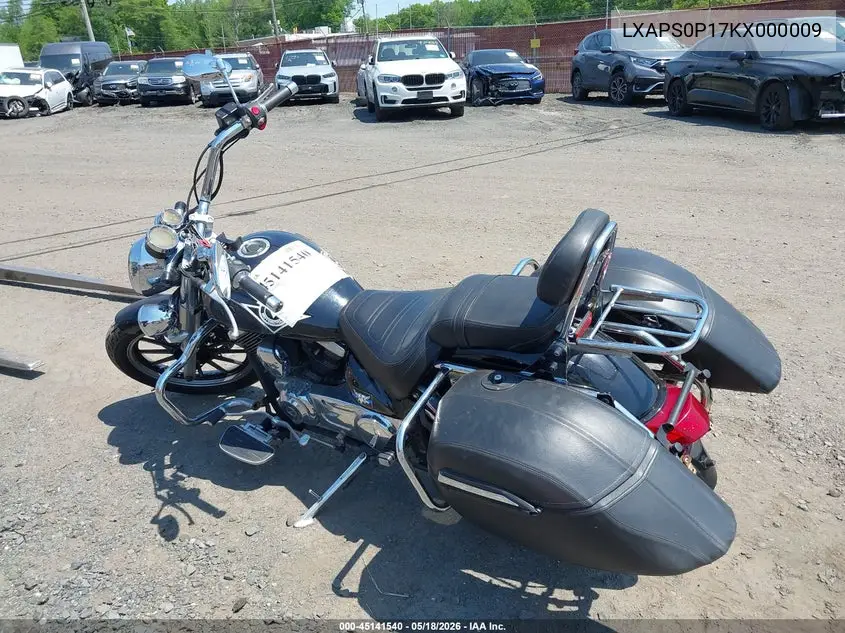 2019 Lifan Scooter VIN: LXAPS0P17KX000009 Lot: 45141540
