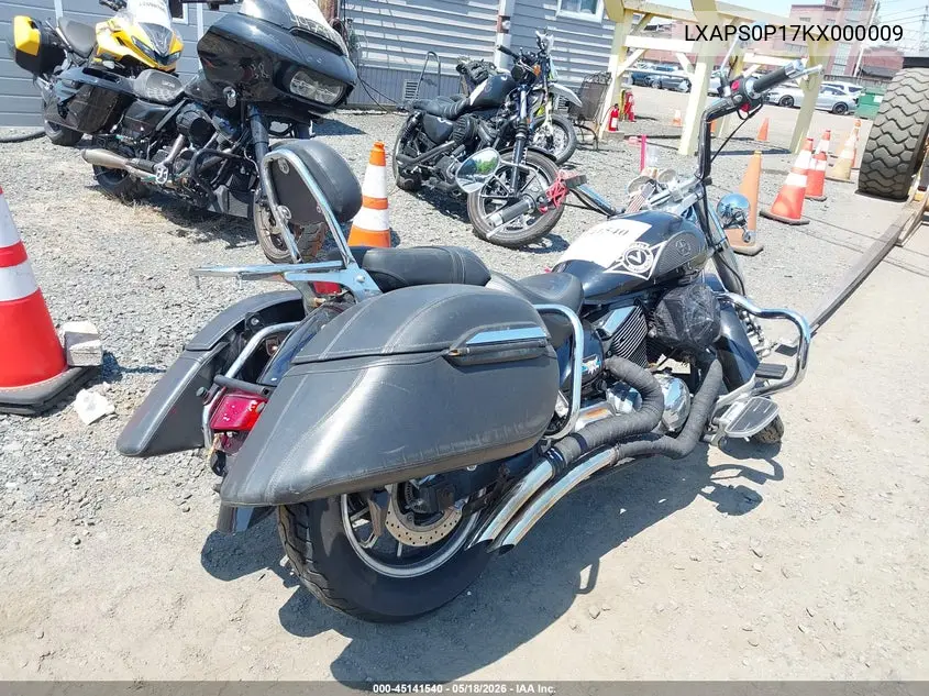 2019 Lifan Scooter VIN: LXAPS0P17KX000009 Lot: 45141540