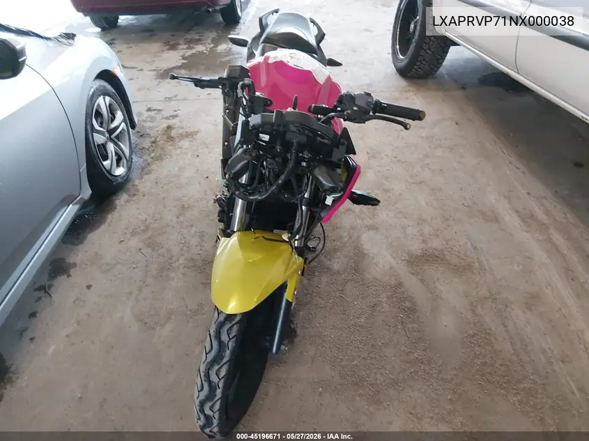 2022 Lifan C25 VIN: LXAPRVP71NX000038 Lot: 45196671