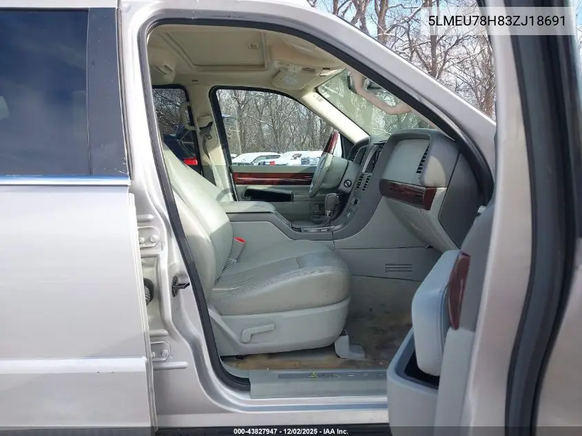 5LMEU78H83ZJ18691 2003 Lincoln Aviator