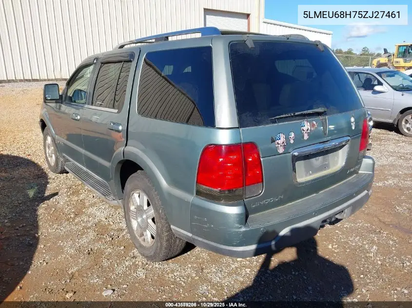 5LMEU68H75ZJ27461 2005 Lincoln Aviator