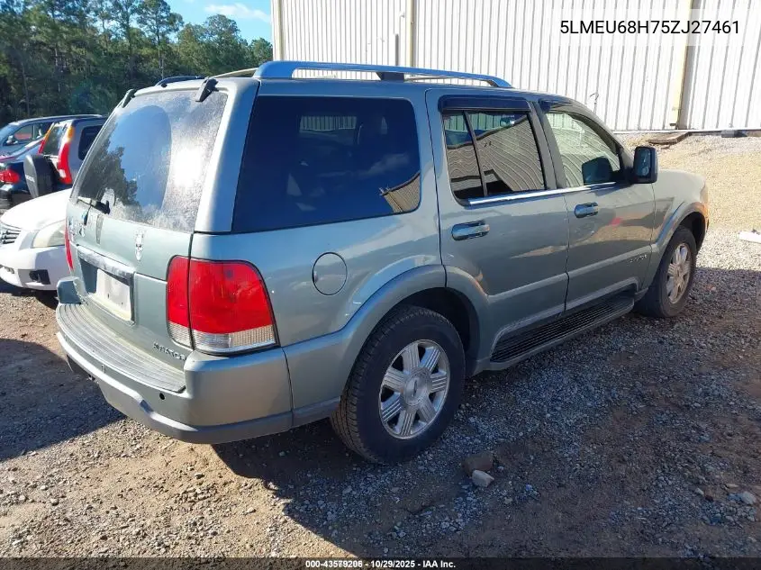 5LMEU68H75ZJ27461 2005 Lincoln Aviator