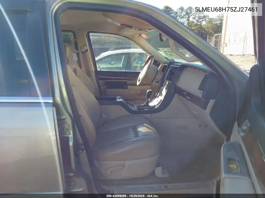 5LMEU68H75ZJ27461 2005 Lincoln Aviator