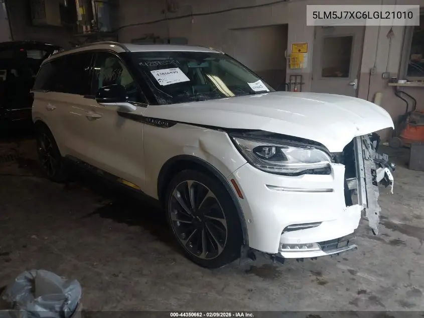 5LM5J7XC6LGL21010 2020 Lincoln Aviator Reserve