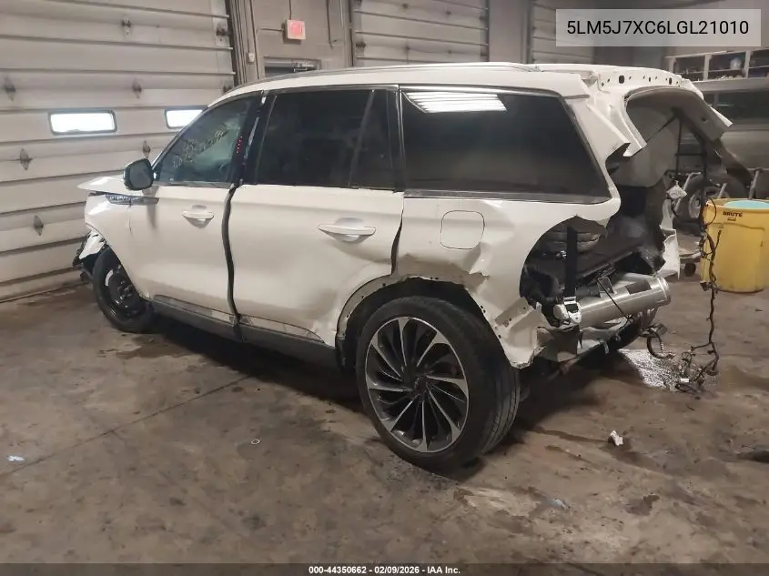 5LM5J7XC6LGL21010 2020 Lincoln Aviator Reserve