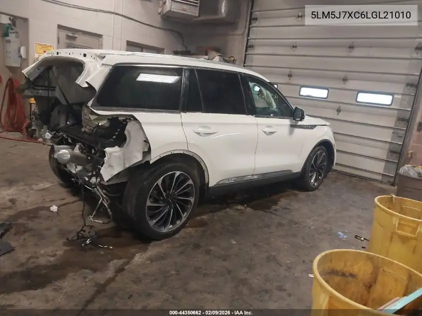 5LM5J7XC6LGL21010 2020 Lincoln Aviator Reserve