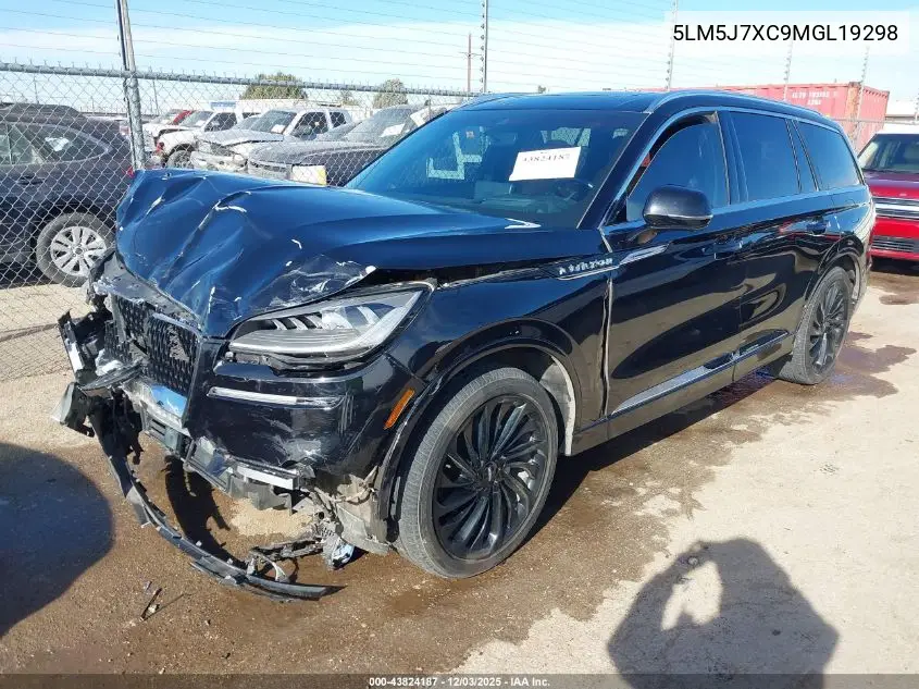 5LM5J7XC9MGL19298 2021 Lincoln Aviator Reserve