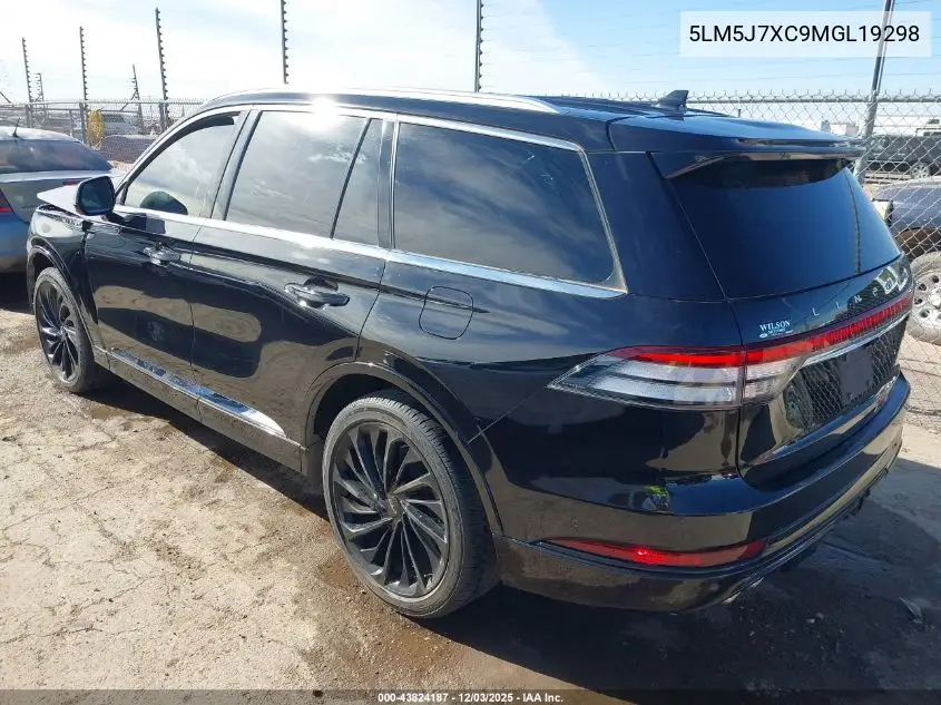 5LM5J7XC9MGL19298 2021 Lincoln Aviator Reserve