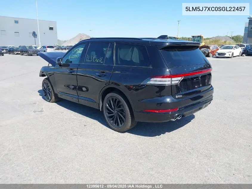 5LM5J7XC0SGL22457 2025 Lincoln Aviator