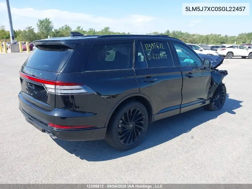 5LM5J7XC0SGL22457 2025 Lincoln Aviator