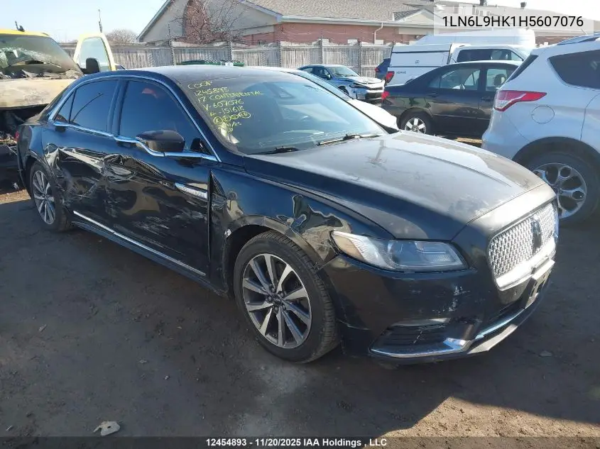 1LN6L9HK1H5607076 2017 Lincoln Continental Livery