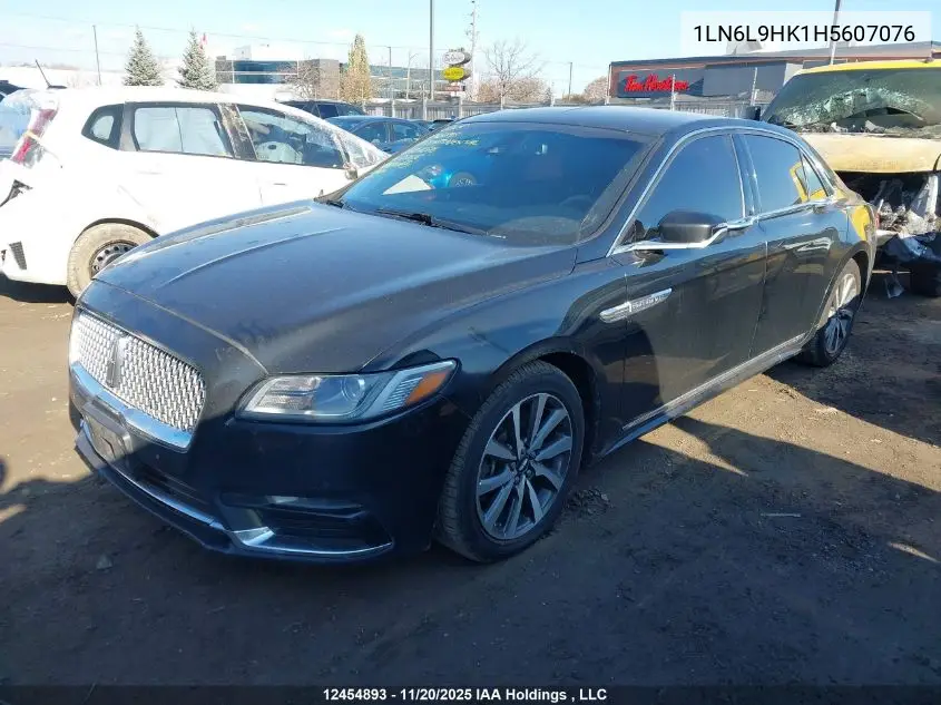 1LN6L9HK1H5607076 2017 Lincoln Continental Livery