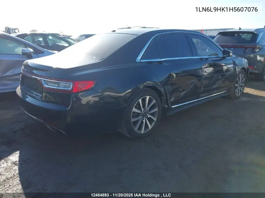 1LN6L9HK1H5607076 2017 Lincoln Continental Livery