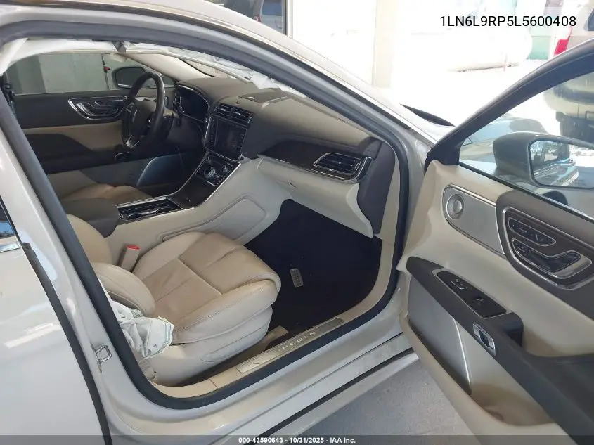 1LN6L9RP5L5600408 2020 Lincoln Continental Reserve