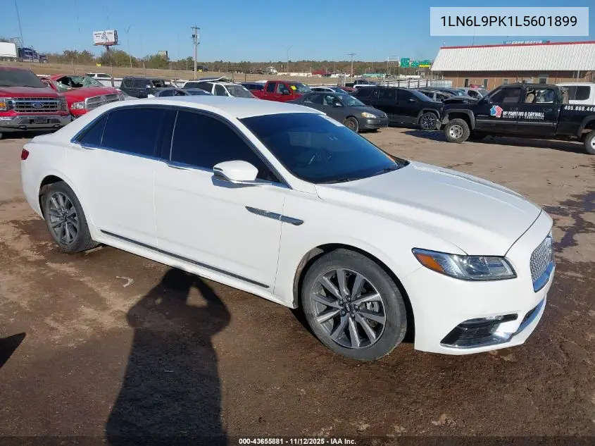 1LN6L9PK1L5601899 2020 Lincoln Continental Standard
