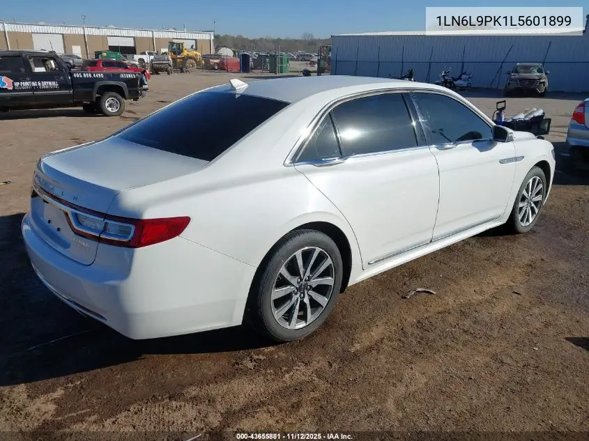 1LN6L9PK1L5601899 2020 Lincoln Continental Standard