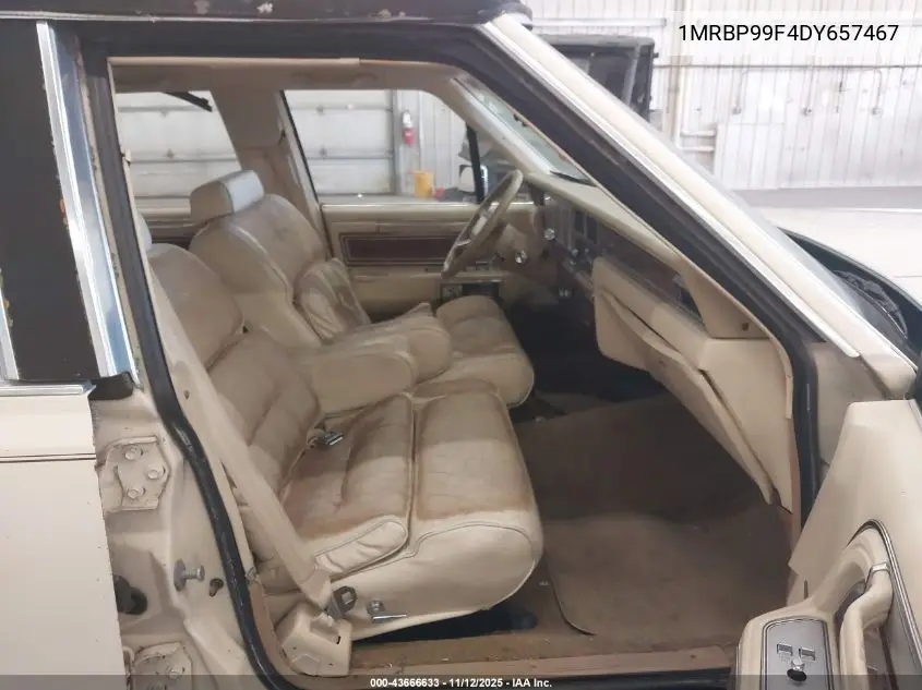 1MRBP99F4DY657467 1983 Lincoln Mark Vi