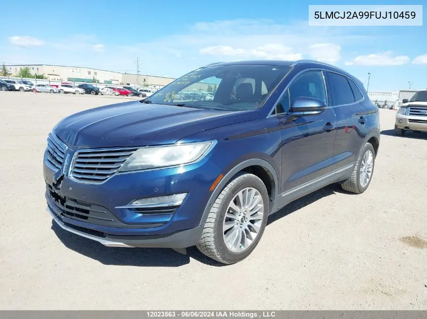 2015 Lincoln Mkc VIN: 5LMCJ2A99FUJ10459 Lot: 12023563