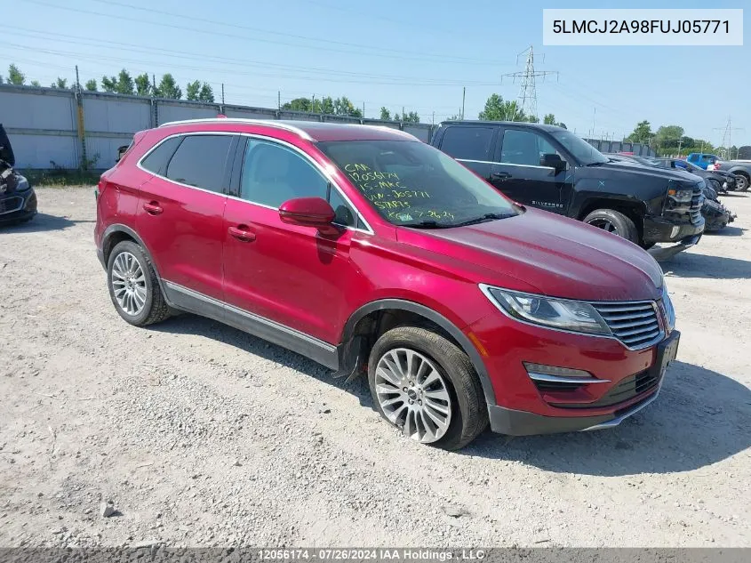 2015 Lincoln Mkc VIN: 5LMCJ2A98FUJ05771 Lot: 12056174