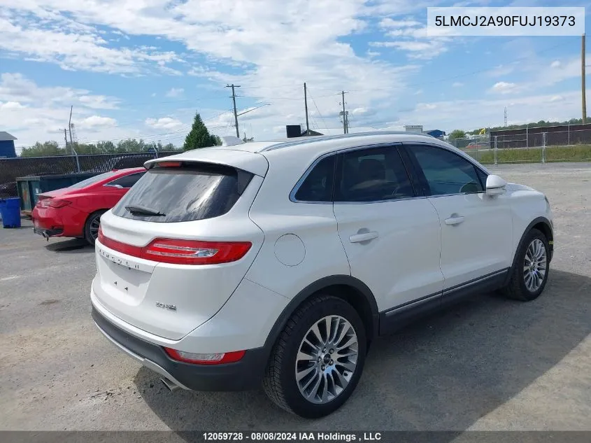 5LMCJ2A90FUJ19373 2015 Lincoln Mkc