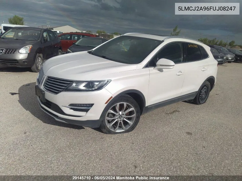 2015 Lincoln Mkc VIN: 5LMCJ2A96FUJ08247 Lot: 20145710