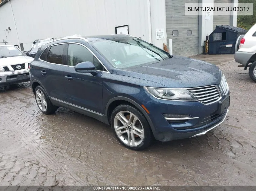 5LMTJ2AHXFUJ03317 2015 Lincoln Mkc