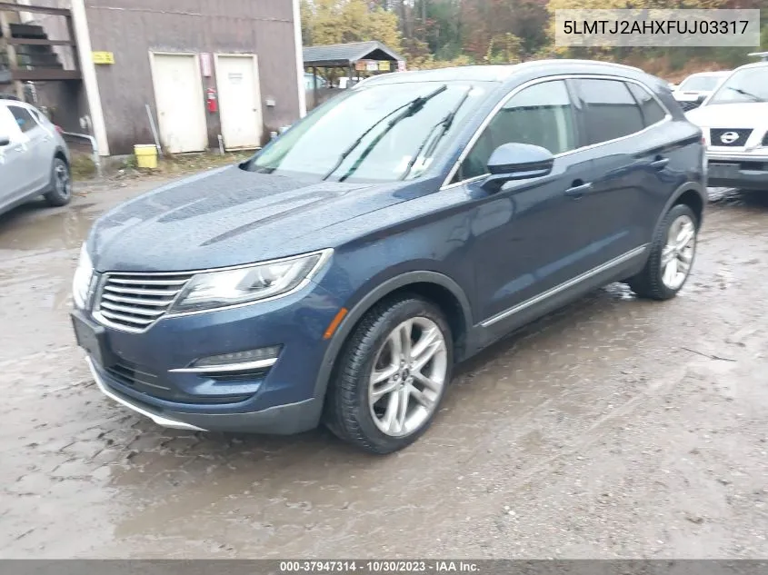 5LMTJ2AHXFUJ03317 2015 Lincoln Mkc