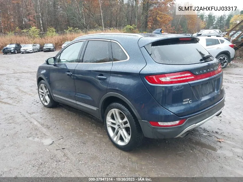 5LMTJ2AHXFUJ03317 2015 Lincoln Mkc