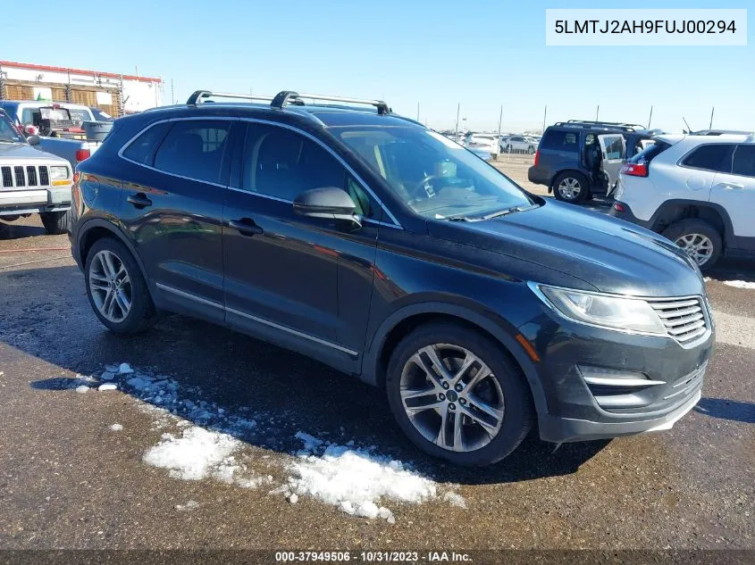 2015 Lincoln Mkc VIN: 5LMTJ2AH9FUJ00294 Lot: 37949506