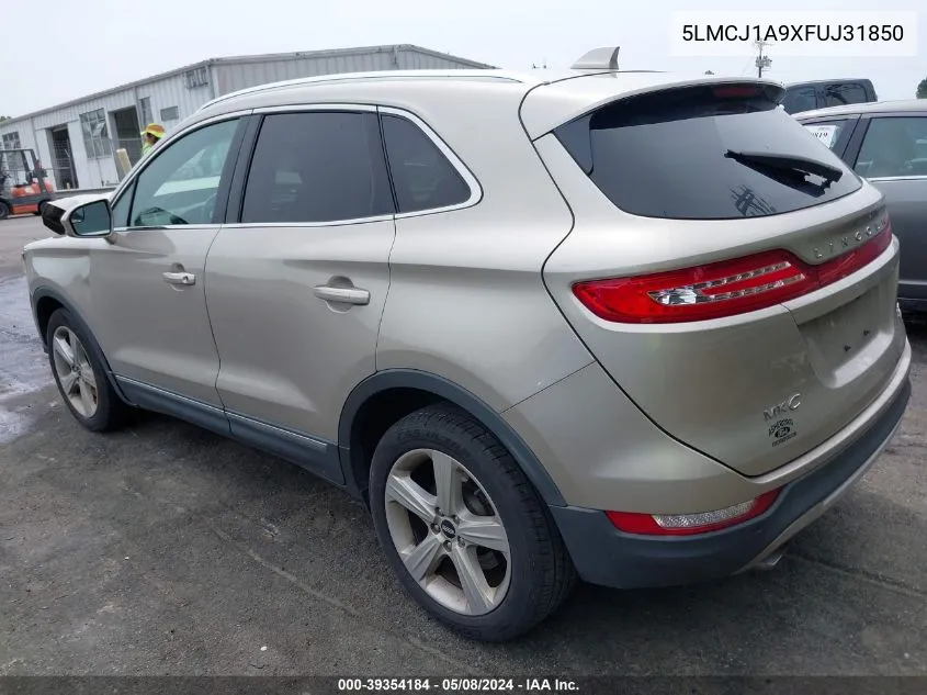 5LMCJ1A9XFUJ31850 2015 Lincoln Mkc