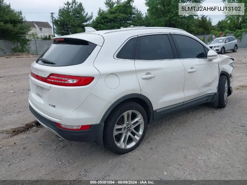 5LMTJ2AH6FUJ13102 2015 Lincoln Mkc