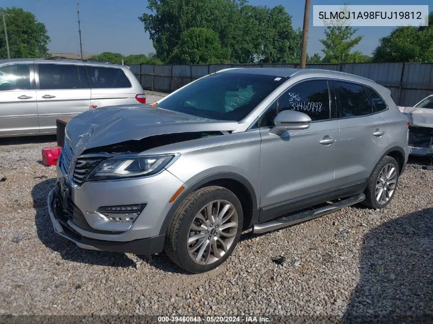 2015 Lincoln Mkc VIN: 5LMCJ1A98FUJ19812 Lot: 39460848