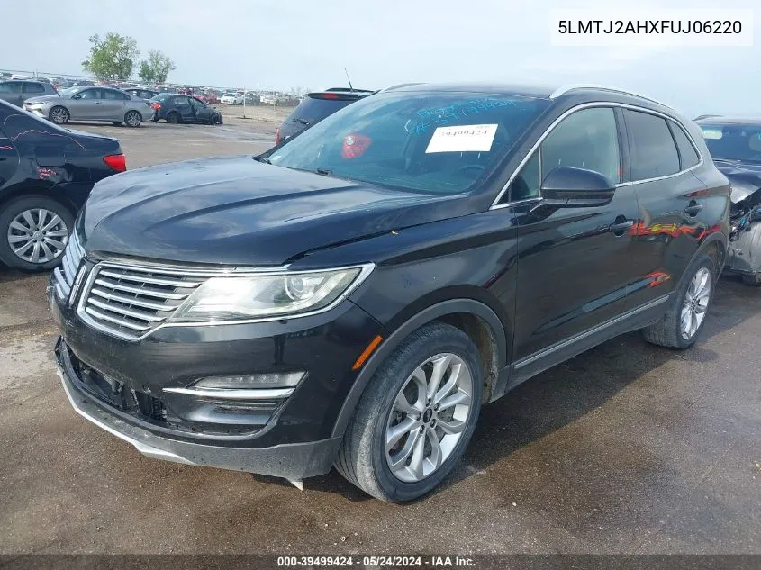 2015 Lincoln Mkc VIN: 5LMTJ2AHXFUJ06220 Lot: 39499424