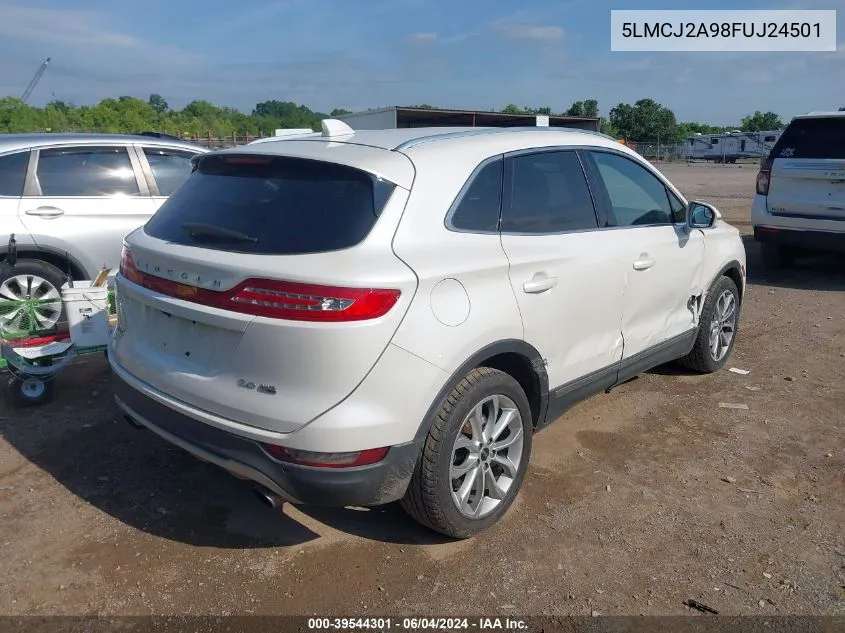 2015 Lincoln Mkc VIN: 5LMCJ2A98FUJ24501 Lot: 39544301