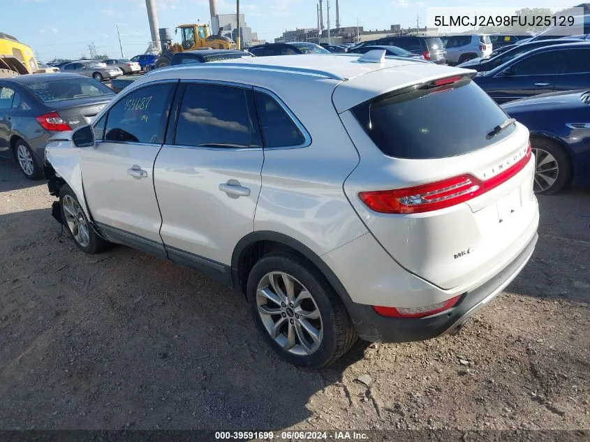 5LMCJ2A98FUJ25129 2015 Lincoln Mkc