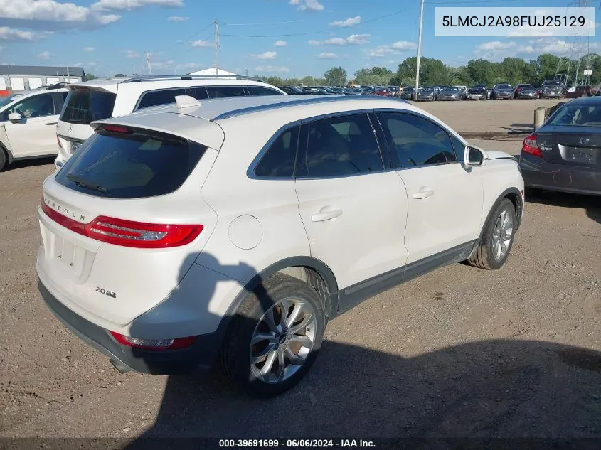 5LMCJ2A98FUJ25129 2015 Lincoln Mkc