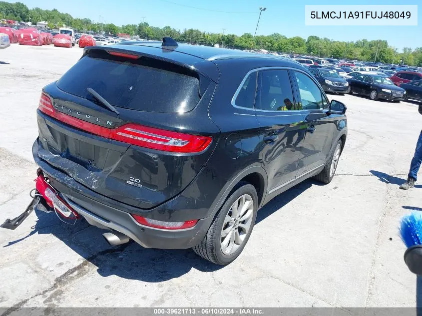 5LMCJ1A91FUJ48049 2015 Lincoln Mkc