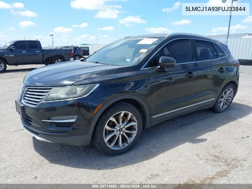 2015 Lincoln Mkc VIN: 5LMCJ1A93FUJ33844 Lot: 39713492