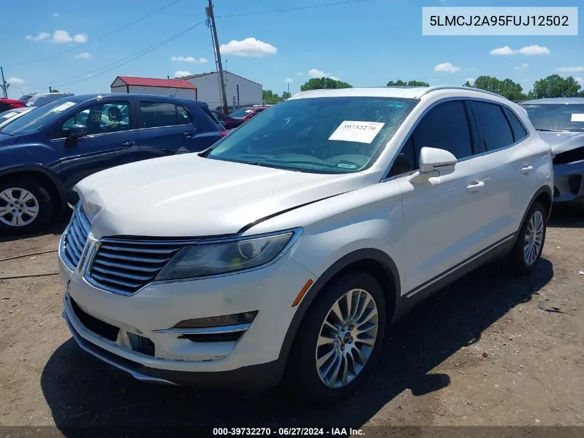 5LMCJ2A95FUJ12502 2015 Lincoln Mkc