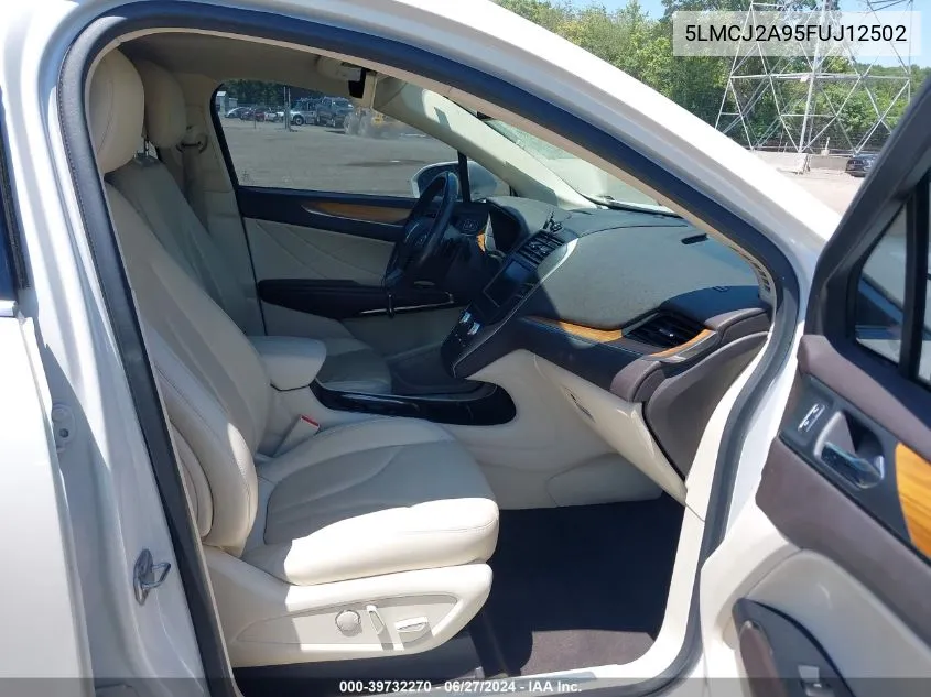 5LMCJ2A95FUJ12502 2015 Lincoln Mkc