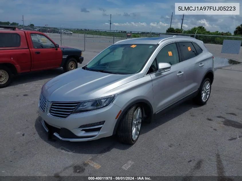 2015 Lincoln Mkc VIN: 5LMCJ1A97FUJ05223 Lot: 40011975