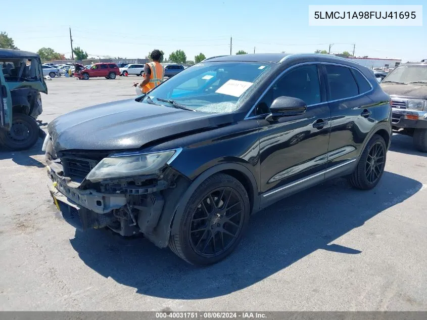 2015 Lincoln Mkc VIN: 5LMCJ1A98FUJ41695 Lot: 40031751