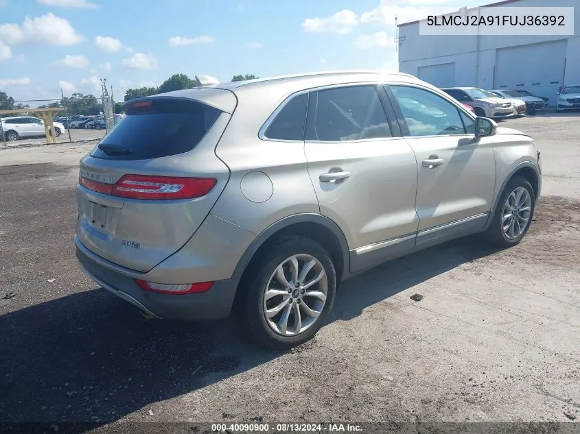 5LMCJ2A91FUJ36392 2015 Lincoln Mkc