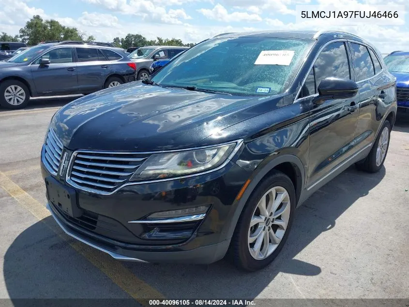 2015 Lincoln Mkc VIN: 5LMCJ1A97FUJ46466 Lot: 40096105